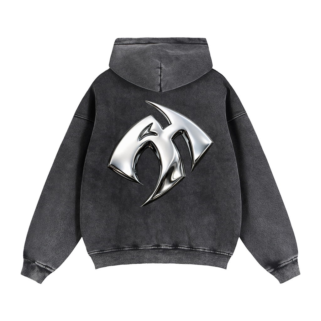 "Ashes" Zipper Hoodie