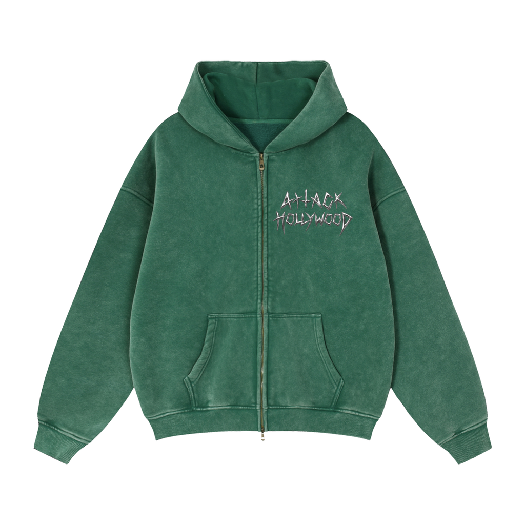 "Ashes" Zipper Hoodie