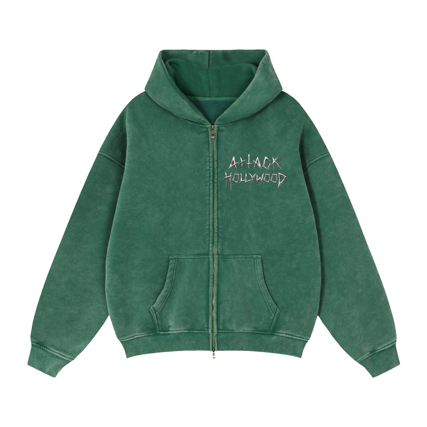 "Ashes" Zipper Hoodie